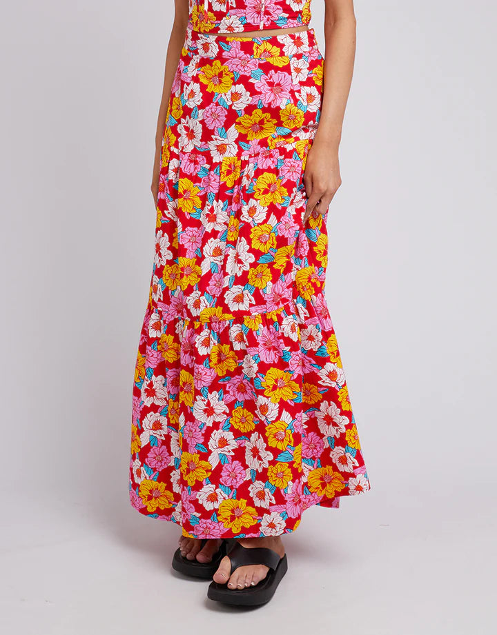 Cecillia Floral Maxi Skirt
